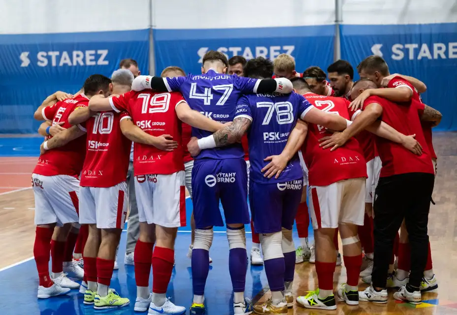 1. kolo | 1. Futsal liga | Helas Brno - SK Interobal Plzeň 1:4
