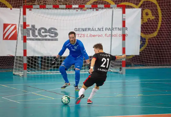 9. kolo 1. Futsal ligy | FTZS Liberec - Helas Brno 3:6 (0:2)