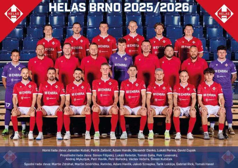 Plakát Helas Brno 2025/2026