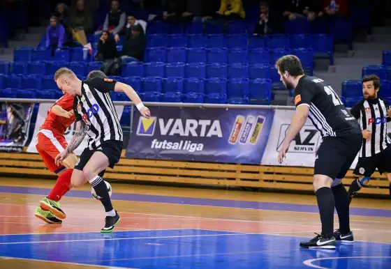 10. kolo VARTA futsal ligy | Helas Brno - SK Dynamo PCO České Budějovice 8:6 (3:2)