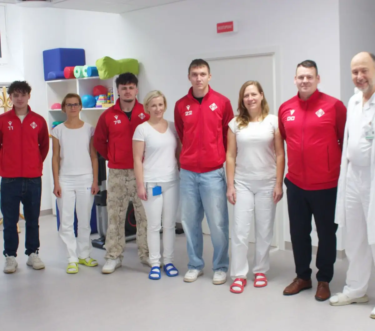 Futsalisté Helasu Brno zpříjemnili dětem pobyt v nemocnici