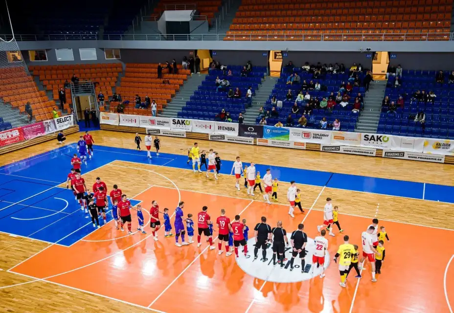 4. Čtvrtfinále Play-off | 1. Futsal liga | Helas Brno - SK Slavia Praha 3:2 (1:2)