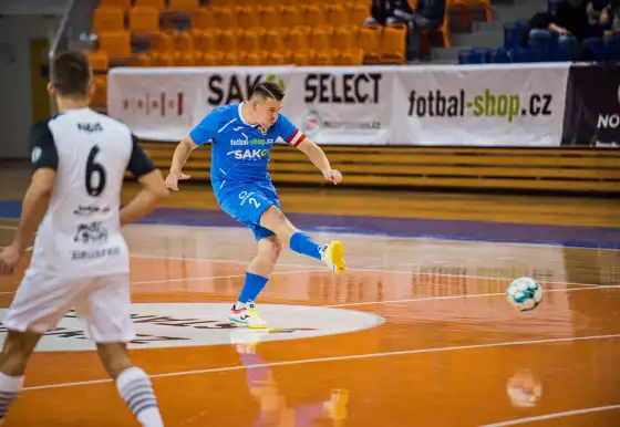 6. kolo | 1. Futsal liga | Helas Brno - SKUP Olomouc 2:3 (2:0)