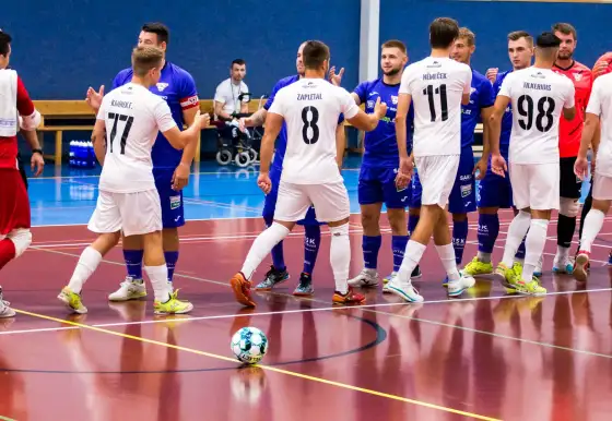 2. kolo | 1. Futsal liga | SKUP Olomouc - Hlas Brno 5:6 (1:2)