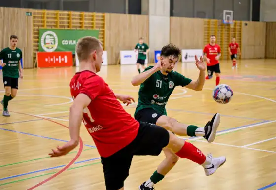22. kolo | 1. Futsal liga | Žabinští Vlci Brno - Helas Brno 0:4 (0:0)