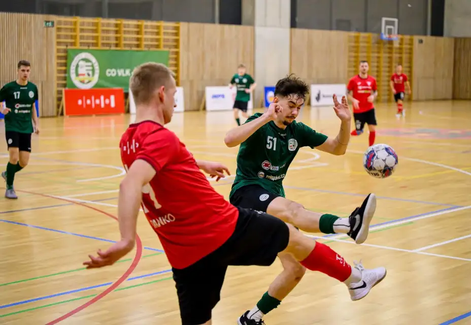 22. kolo | 1. Futsal liga | Žabinští Vlci Brno - Helas Brno 0:4 (0:0)