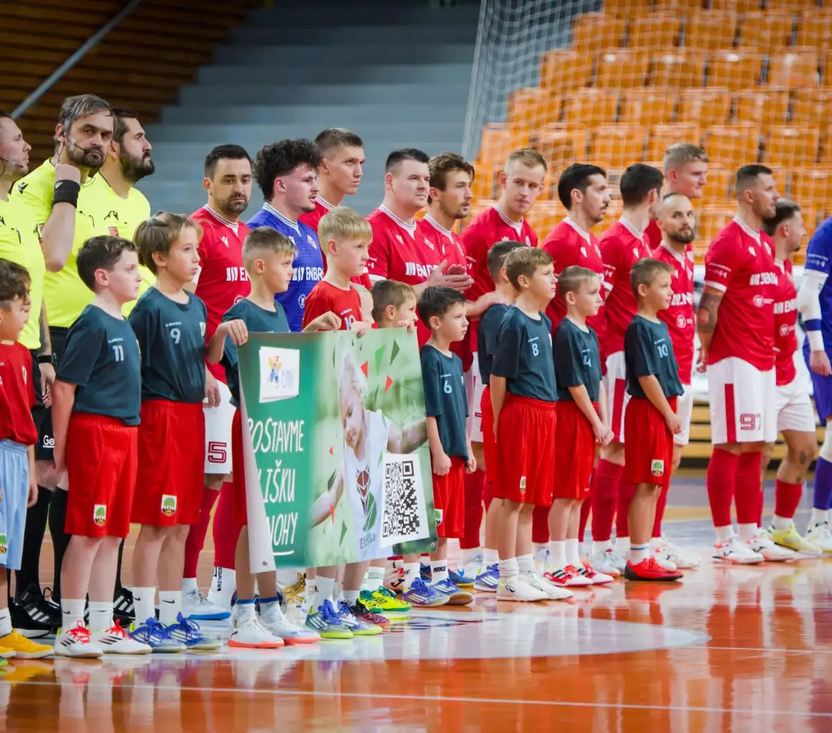 Pomoc Elišce jsme v utkání s Kadaní podpořili i třemi body