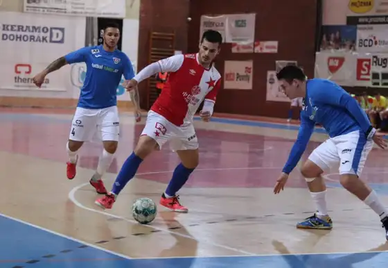 7. kolo VARTA futsal ligy | SK Slavia Praha - Helas Brno 7:6 (4:2)