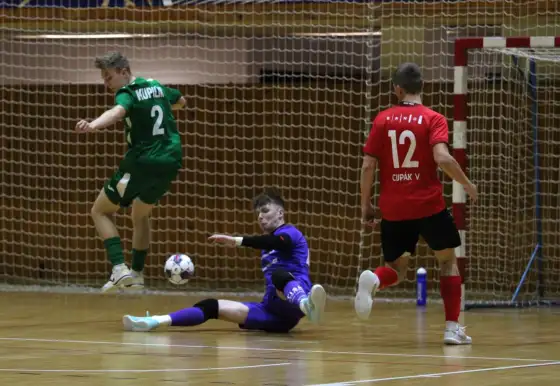 20. kolo | 1. Futsal liga | Oxyworld Baník Chomutov - Helas Brno 4:6 (2:3)